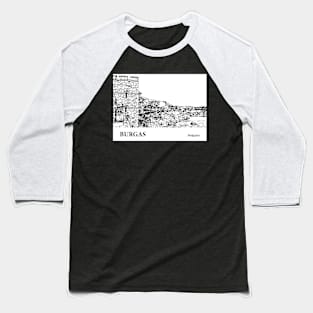 Burgas - Bulgaria Baseball T-Shirt